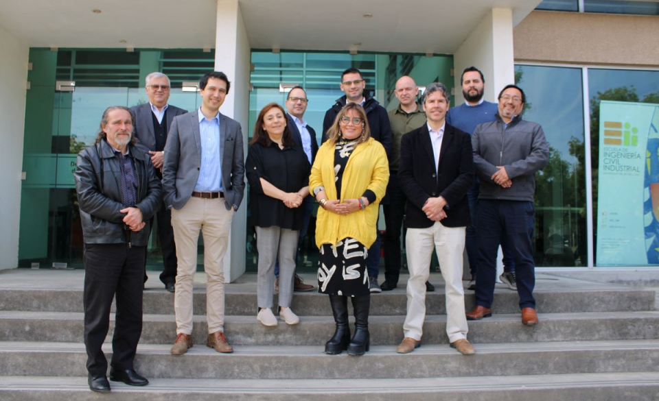 Directora del Departamento de Ingeniería Industrial y su equipo, realizaron el Primer Encuentro de Directores de la Región del Biobío