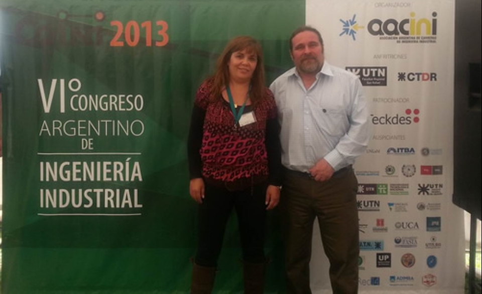 Directivos Ingeniería Industrial UBB en Congreso Argentino